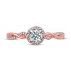 Thumbnail Image 2 of Diamond Engagement Ring 1/4 ct tw Round-cut 10K Two-Tone Gold