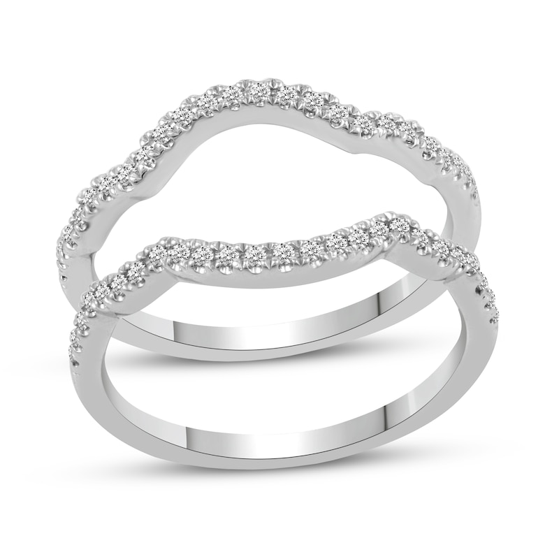 Diamond Wedding Band 1/4 ct tw 14K White Gold