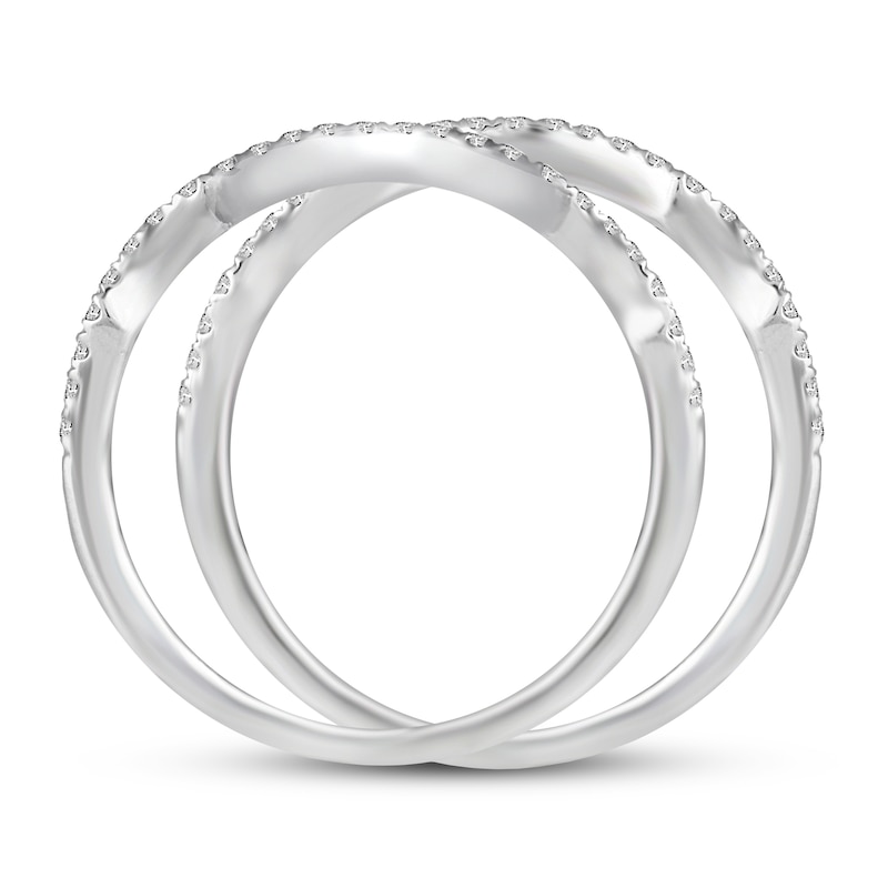 Diamond Wedding Band 1/4 ct tw 14K White Gold