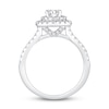 Thumbnail Image 1 of Round-cut Diamond Engagement Ring 7/8 ct tw 14K White Gold
