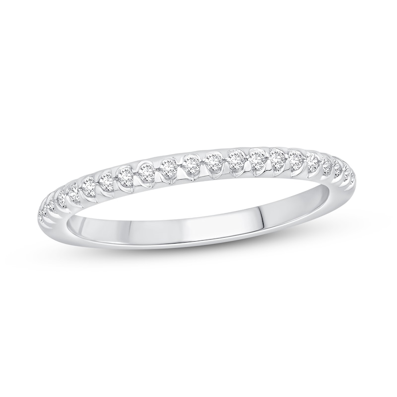 Diamond Wedding Ring 1/5 ct tw 14K White Gold