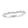 Thumbnail Image 0 of Diamond Wedding Band 1/10 ct tw 14K White Gold