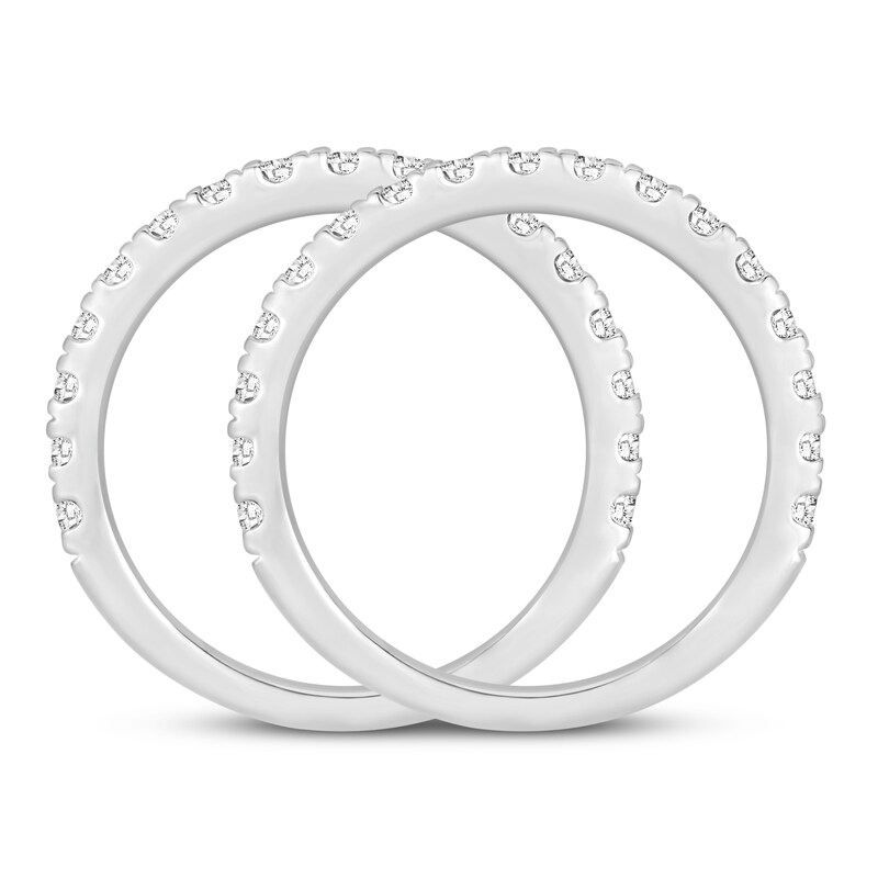 Diamond Wedding Band 1-1/2 ct tw 14K White Gold
