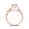 Thumbnail Image 2 of Diamond Engagement Ring 3/4 ct tw Round-cut 14K Rose Gold