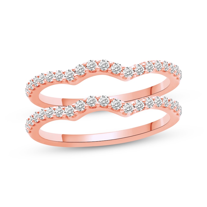 Main Image 1 of Diamond Wedding Band 1/2 ct tw Round-cut 14K Rose Gold