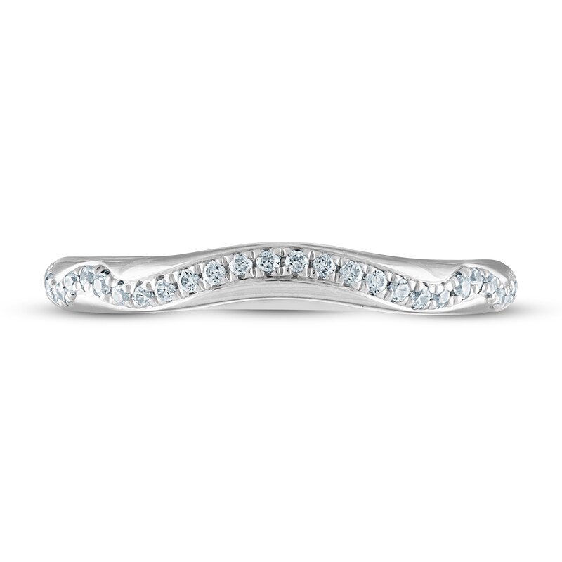 Diamond Wedding Band 1/6 ct tw 14K White Gold