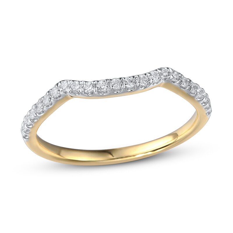 Diamond Wedding Band 1 5 Ct Tw 14k Yellow Gold Kay