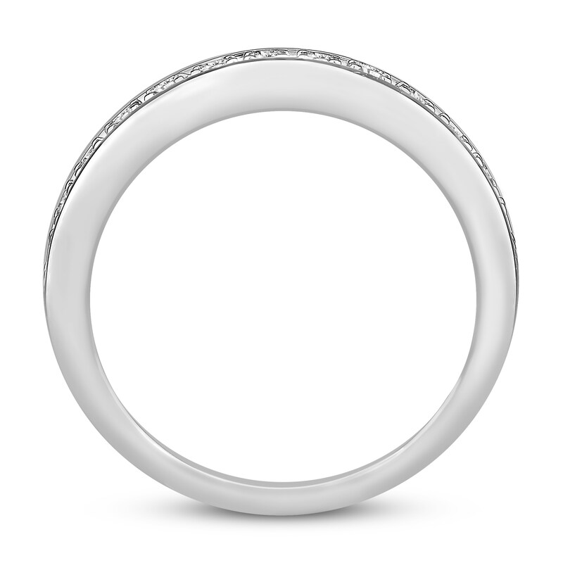 Diamond Wedding Band 3/4 ct tw 14K White Gold