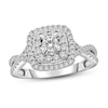 Thumbnail Image 0 of Diamond Engagement Ring 7/8 ct tw Round-cut 14K White Gold