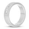 Thumbnail Image 1 of Neil Lane Men's Diamond Wedding Band 1/5 ct tw Round-cut 14K White Gold