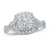 Thumbnail Image 3 of Diamond Engagement Ring 7/8 ct tw Round-cut 14K White Gold