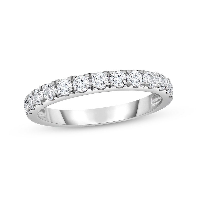 Main Image 1 of Now + Forever Diamond Wedding Band 1/5 ct tw 14K White Gold