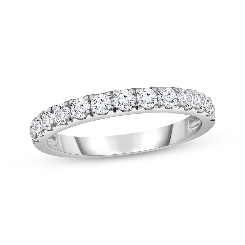 Diamond Wedding Band 1/5 ct tw 14K White Gold