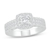 Thumbnail Image 1 of Now + Forever Princess-cut Diamond Engagement Ring 3/4 ct tw 10K White Gold