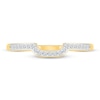 Thumbnail Image 1 of Round-cut Diamond Wedding Band 1/10 ct tw 10K Yellow Gold