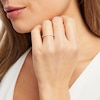 Thumbnail Image 3 of Now + Forever Round-cut Diamond Wedding Band 1/10 ct tw 10K Yellow Gold