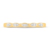 Thumbnail Image 1 of Round-cut Diamond Wedding Band 1/20 ct tw 10K Yellow Gold