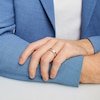 Thumbnail Image 4 of Neil Lane Men's Diamond Wedding Band 1/2 ct tw 14K Rose Gold