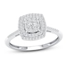 Thumbnail Image 0 of Diamond Engagement Ring 1/4 ct tw Round-cut 10K White Gold