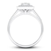 Thumbnail Image 2 of Diamond Engagement Ring 1/4 ct tw Round-cut 10K White Gold