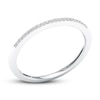 Thumbnail Image 3 of Diamond Wedding Band 1/20 ct tw Round-cut 10K White Gold