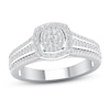 Thumbnail Image 1 of Now + Forever Diamond Engagement Ring 3/8 ct tw Round-cut 10K White Gold