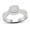 Thumbnail Image 1 of Now + Forever Diamond Engagement Ring 3/8 ct tw Round-cut 10K White Gold