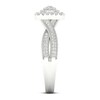 Thumbnail Image 3 of Now + Forever Diamond Engagement Ring 3/8 ct tw Round-cut 10K White Gold
