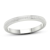 Thumbnail Image 0 of Diamond Wedding Band 1/20 ct tw Round-cut 10K White Gold