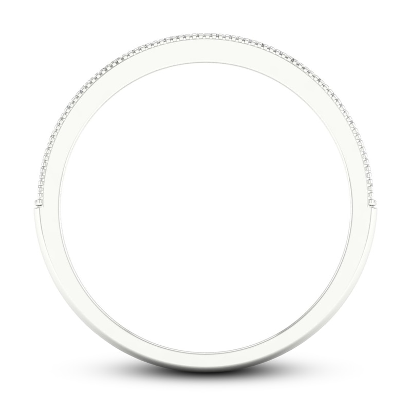 Main Image 3 of Now + Forever Diamond Wedding Band 1/20 ct tw Round-cut 10K White Gold