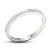 Thumbnail Image 3 of Diamond Wedding Band 1/20 ct tw Round-cut 10K White Gold