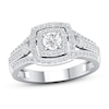 Thumbnail Image 0 of Diamond Engagement Ring 3/8 ct tw Round-cut 10K White Gold