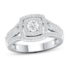 Thumbnail Image 1 of Now + Forever Diamond Engagement Ring 3/8 ct tw Round-cut 10K White Gold