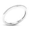 Thumbnail Image 4 of Now + Forever Diamond Wedding Band 1/15 ct tw Round-cut 10K White Gold