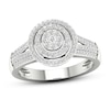 Thumbnail Image 1 of Now + Forever Diamond Engagement Ring 3/8 ct tw Round-cut 10K White Gold