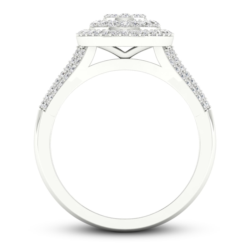 Main Image 2 of Now + Forever Diamond Engagement Ring 3/8 ct tw Round-cut 10K White Gold
