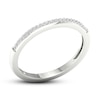 Thumbnail Image 4 of Now + Forever Diamond Wedding Band 1/15 ct tw Round-cut 10K White Gold