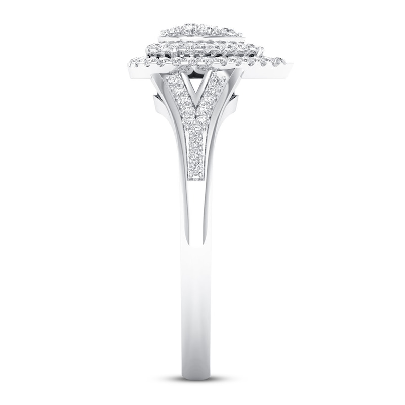Main Image 2 of Now + Forever Diamond Engagement Ring 1/4 ct tw Round-cut 10K White Gold