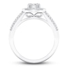 Thumbnail Image 3 of Now + Forever Diamond Engagement Ring 3/8 ct tw Round-cut 10K White Gold