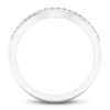 Thumbnail Image 3 of Now + Forever Diamond Wedding Band 1/10 ct tw Round-cut 10K White Gold