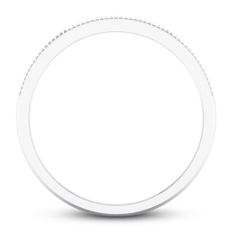 Main Image 3 of Now + Forever Diamond Wedding Band 1/15 ct tw Round-cut 10K White Gold