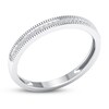 Thumbnail Image 3 of Diamond Wedding Band 1/15 ct tw Round-cut 10K White Gold