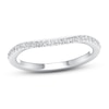 Thumbnail Image 0 of Diamond Wedding Band 1/6 ct tw Round-cut 10K White Gold