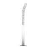 Thumbnail Image 2 of Now + Forever Diamond Wedding Band 1/6 ct tw Round-cut 10K White Gold