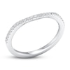 Thumbnail Image 3 of Diamond Wedding Band 1/6 ct tw Round-cut 10K White Gold