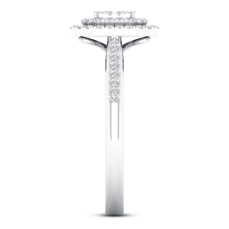 Main Image 2 of Now + Forever Diamond Engagement Ring 3/8 ct tw Round-cut 10K White Gold