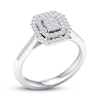 Thumbnail Image 4 of Now + Forever Diamond Engagement Ring 3/8 ct tw Round-cut 10K White Gold
