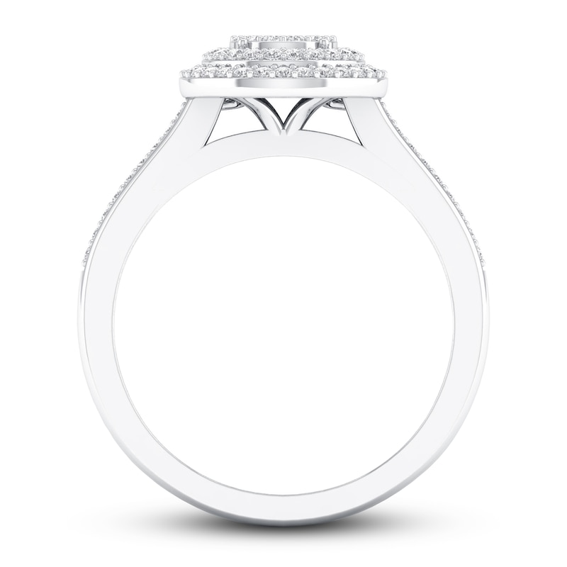 Main Image 3 of Now + Forever Diamond Engagement Ring 1/4 ct tw Round-cut 10K White Gold