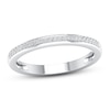 Thumbnail Image 1 of Now + Forever Diamond Wedding Band 1/20 ct tw Round-cut 10K White Gold