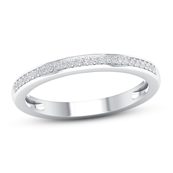 Now + Forever Diamond Wedding Band 1/ ct tw Round-cut 10K White Gold